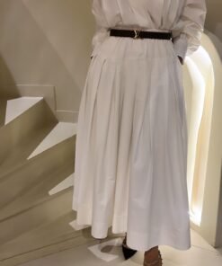White skirt set