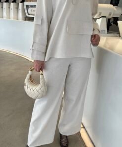 Linen casual set