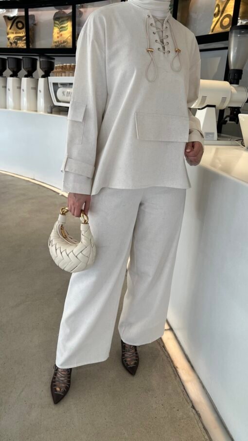 Linen casual set