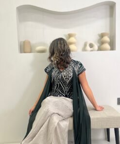 Rhinestoned dra’a set