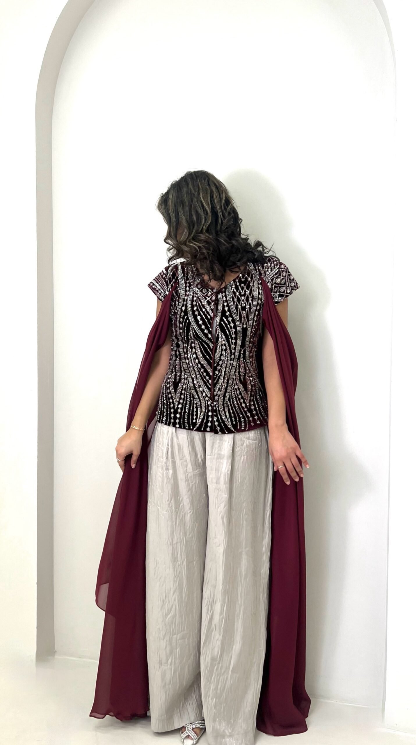 Rhinestoned dra’a set - Image 3