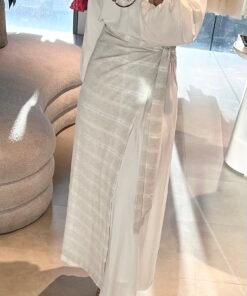 Dress & wrapped skirt