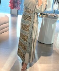 Alternative view of Dress & wrapped skirt